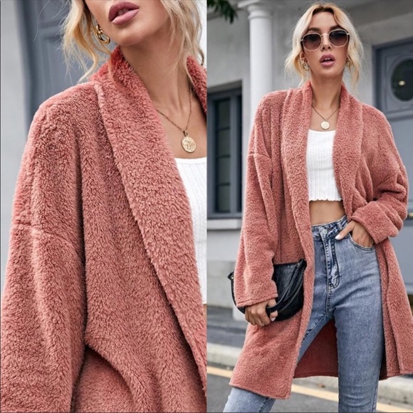 Teddy Jacket- GRAY - Picture 8 of 9